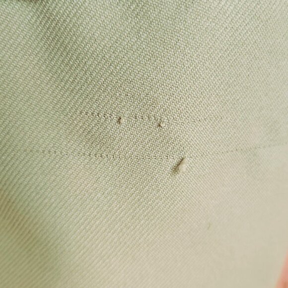 Vintage Betty Rose Overcoat Tan-Olive Green - Picture 5 of 5